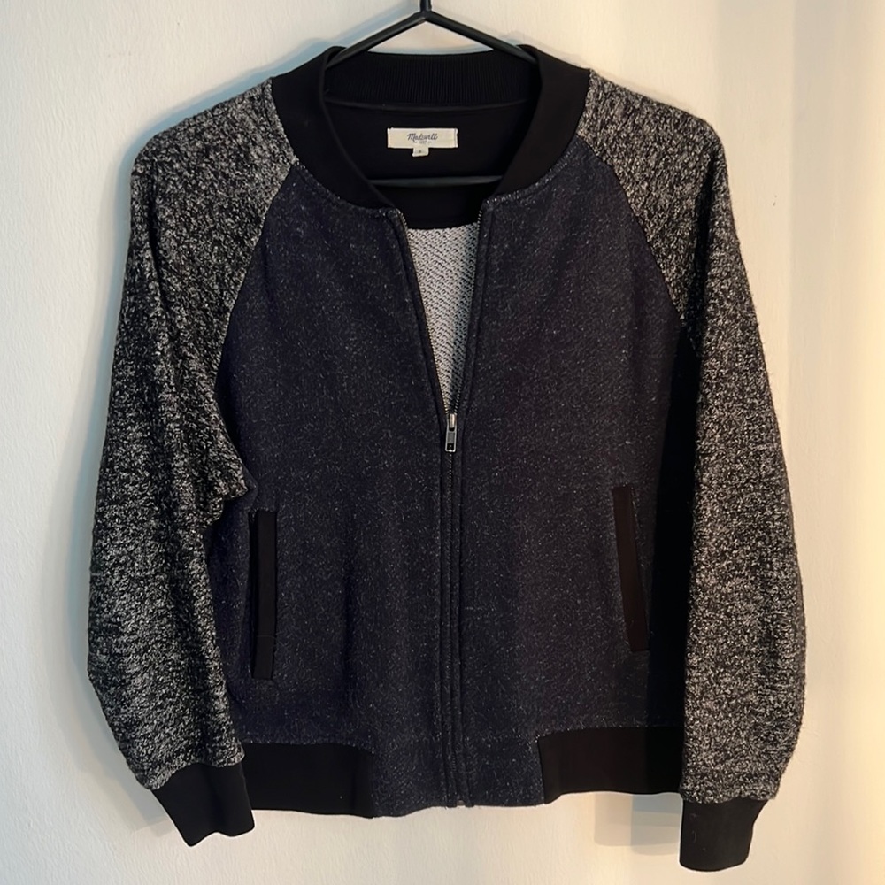 Madewell Knit Bomber Jacket